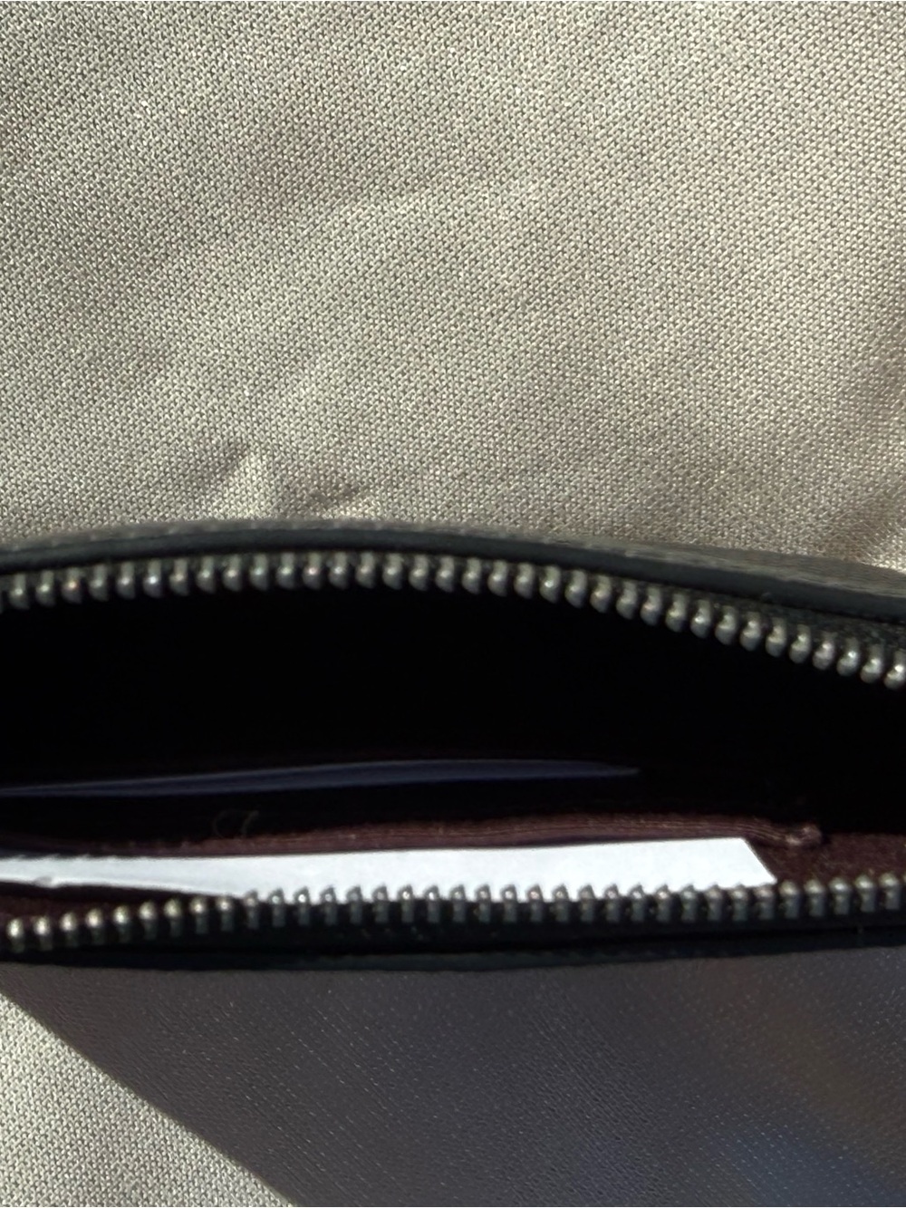 Coach Black Pebbled Leather Star & Heart Stud Wristlet with Metallic Accents - Picture 4 of 5